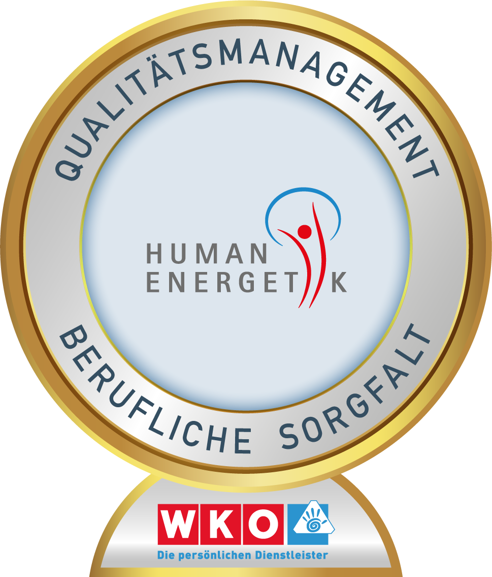 Das Qualitätssiegel für Humanenergetik der Wirtschaftskammer Österreich
